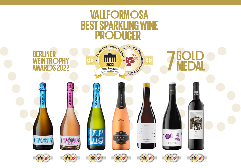 Mejor Productor de vinos Espumosos en el Berliner Wine Trophy 2022