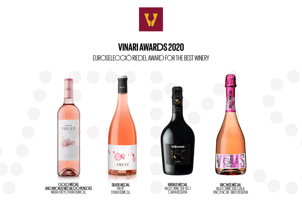 Vallformosa won The “best winery” award With five medals at vinari 2020 awards