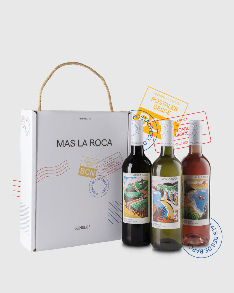 Pack Mas La Roca - 3 Botellas, 3 Postales